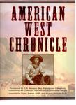American West Chronicle by Walter TK Nugent, William Francis Deverell, and Barton H. Barbour