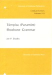 Tümpisa (Panamint) Shoshone Grammar