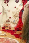 Blood Curtain, Installation View by Rachel Lambert